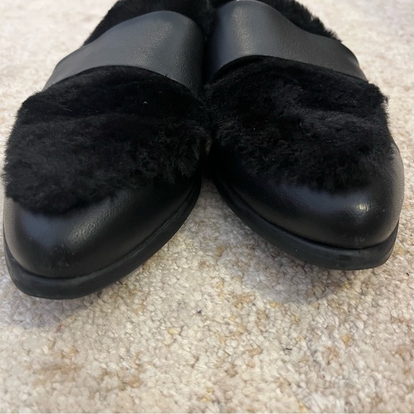 Sol Sana Faux Fur Tuesday Slide Black Size 37 - Picture 11 of 13